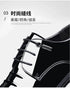 Elegant Oxford Leather Shoes for Men - Breathable and Comfortable Formal Flats for Office, Weddings, and Daily Wear - Perfect Plus Size Business Footwear with Pointed Toe Design